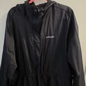 Columbia Black Hooded Jacket
